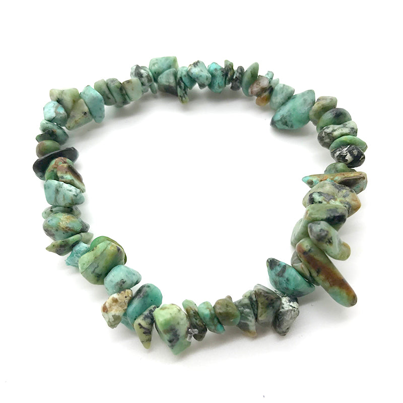 Turquoise African 53mm Chip Bracelet