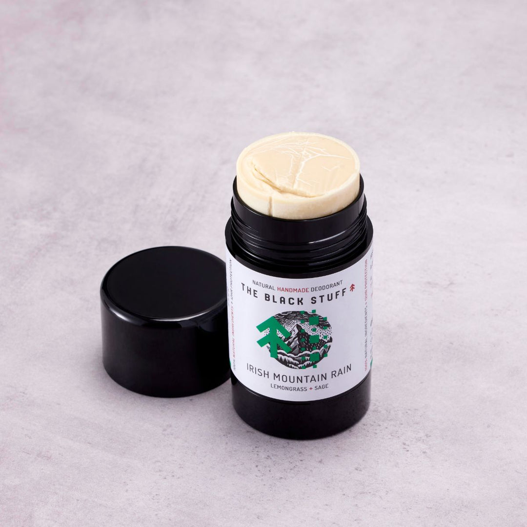 The Black Stuff - Natural Deodorant Stick (Irish Mountain Rain) 2.8oz