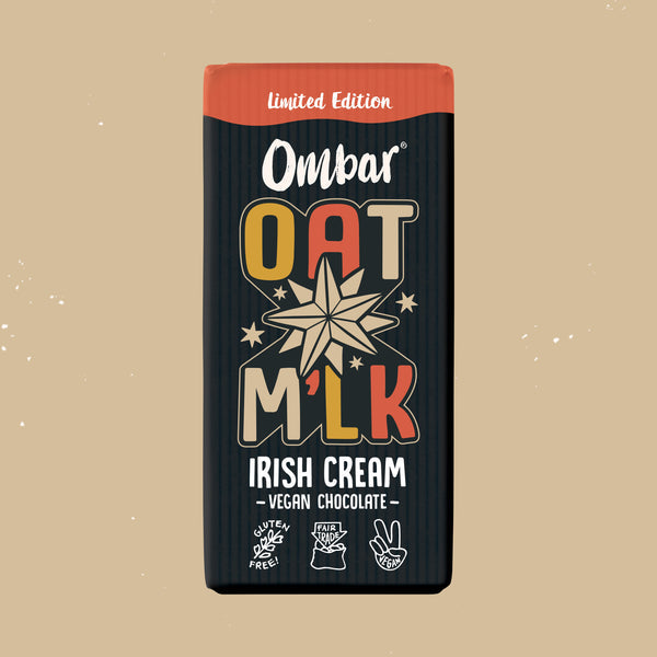 Ombar Organic Oat Milk Irish Cream Chocolate Bar 70g