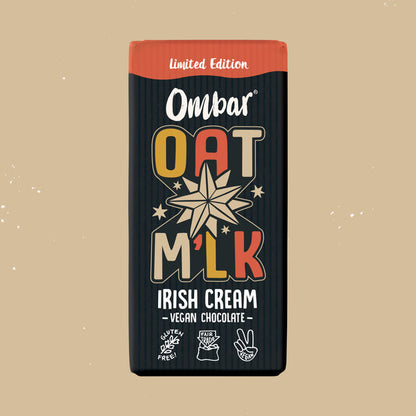 Ombar Organic Oat Milk Irish Cream Chocolate Bar 70g