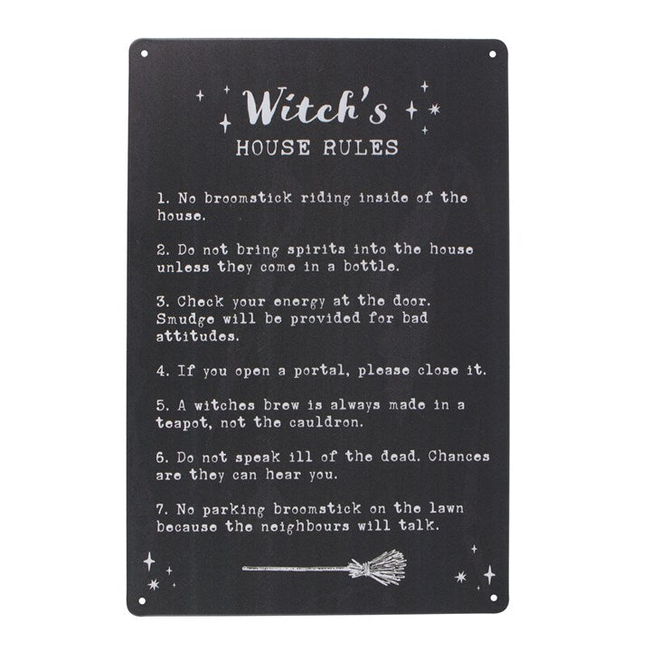 Metal Sign - &quot;Witch&