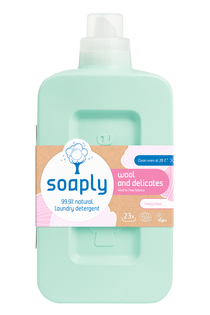 Soaply Laundry Detergent - Lively Lotus 1Ltr (Wool &amp; Delicates)