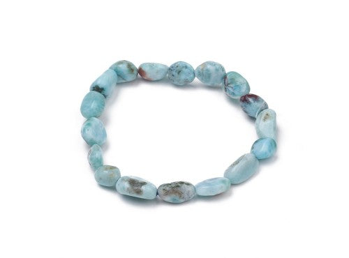 Bracelet - Larimar Tumbled Stone