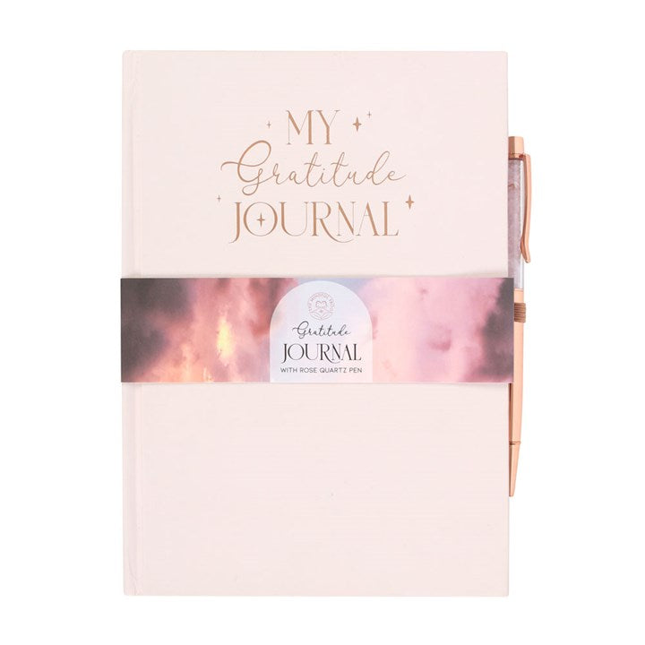 Gratitude Journal w/Rose Quartz Pen