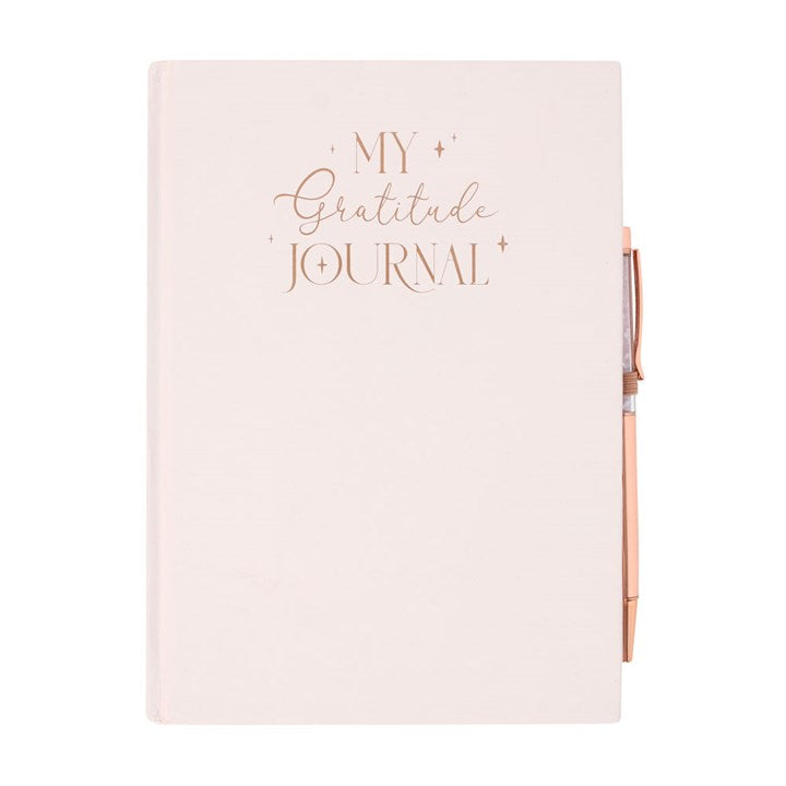 Gratitude Journal w/Rose Quartz Pen