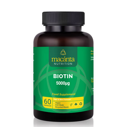 Macanta Biotin (5000ug) (60 Capsules)