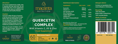 Macanta Quercetin Complex (60 Capsules)