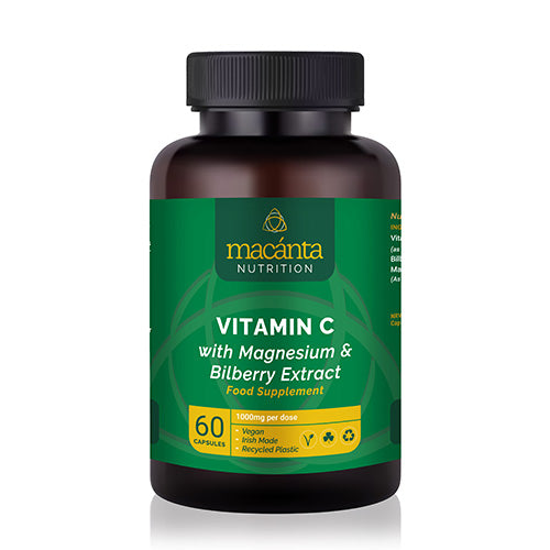 Macanta Vitamin C w/Bilberry Extract (60 Capsules)