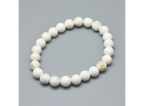 Bracelet - Magnesite Ball 55mm (8mm Ball)