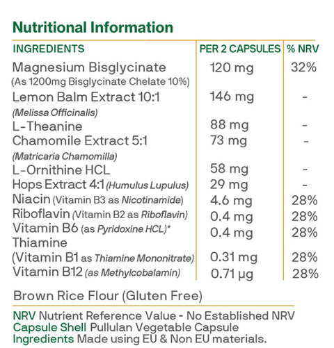 Macanta Magnesium Bisglycinate (60 Caps)