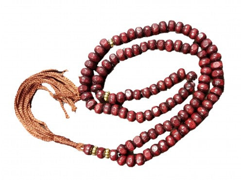 Meditation Prayer Beads Handcrafted (Fig Wood)