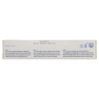 Natracare Super Plus Organic Cotton Tampons 20&