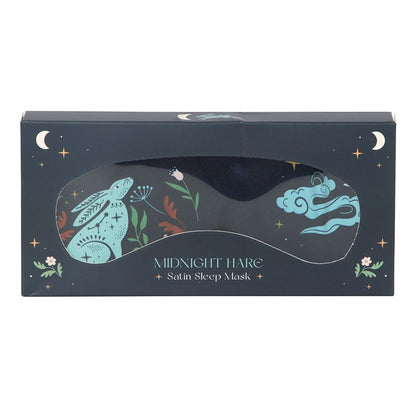 Sleep Mask "Midnight Hare" Satin