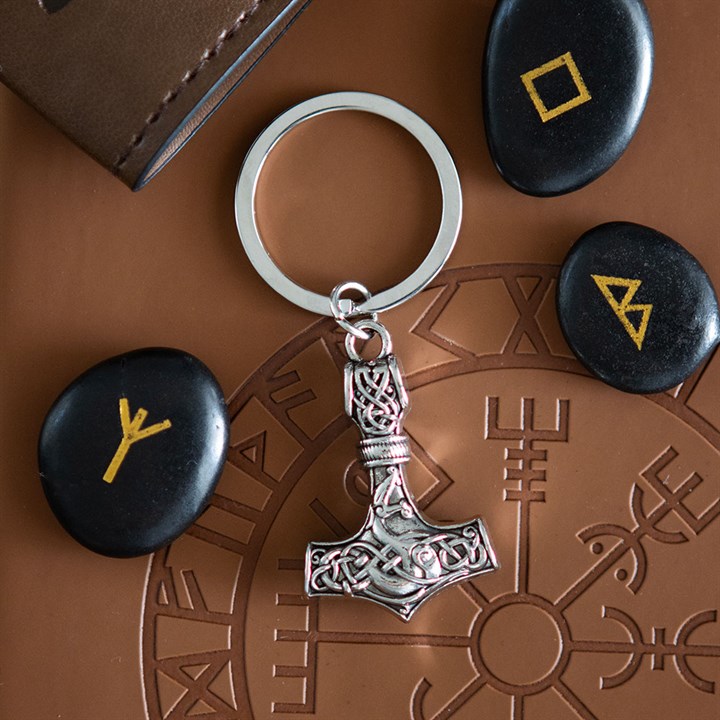 Key Ring Viking - Mjölnir Hammer