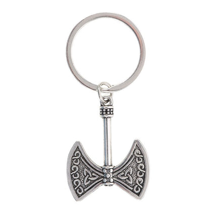 Key Ring Viking - Strength and Power Axe of Valor