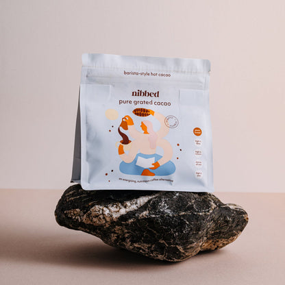 Nibbed Pure Organic Cacao Grated 200g