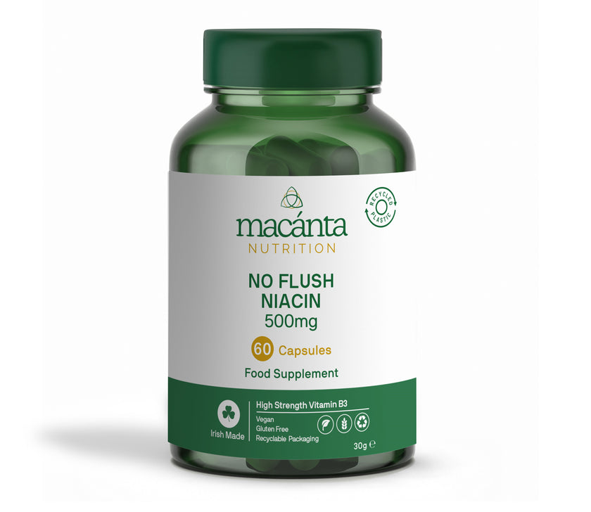 Macanta No Flush Niacin 500mg (60 Capsules)