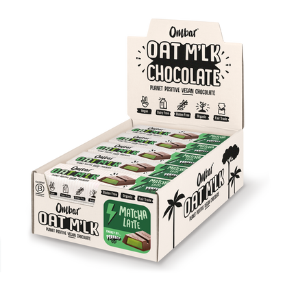 Ombar Oat M*lk Matcha Latte Filled Choc Bar 42g