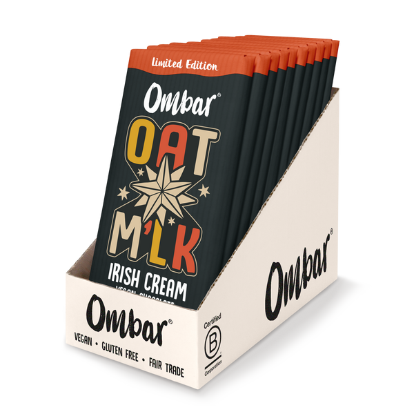 Ombar Organic Oat Milk Irish Cream Chocolate Bar 70g