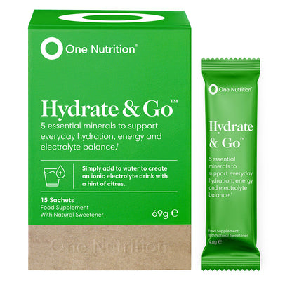 One Nutrition Hydrate &amp; Go Powder 69g (15 Sachets)