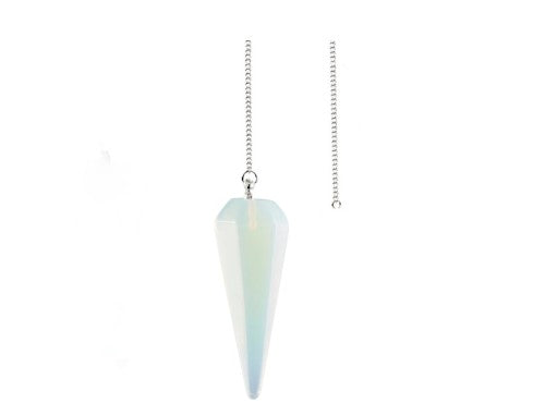 Pendulum/Pendant Faceted 30mm-35mm - Opalite