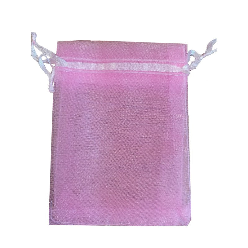 Organza Bag - Pink Plain