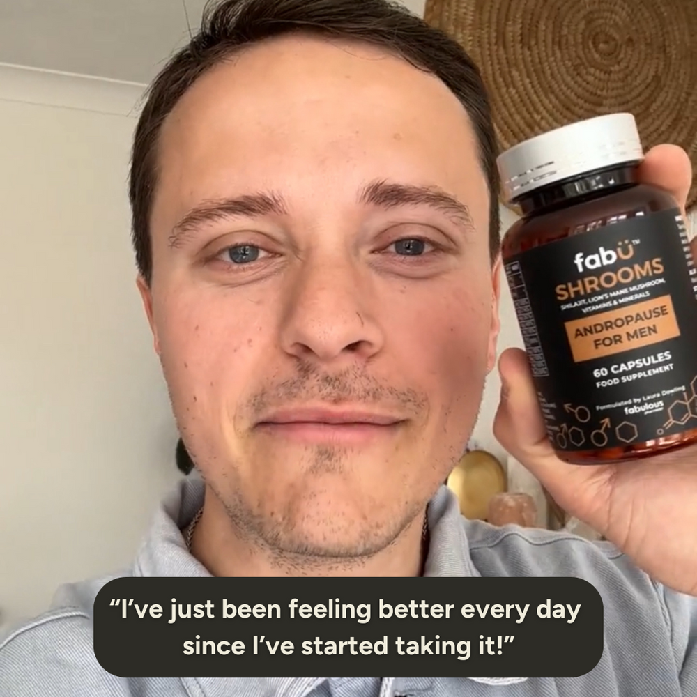 FabU Shrooms Andropause for Men (60 Caps)