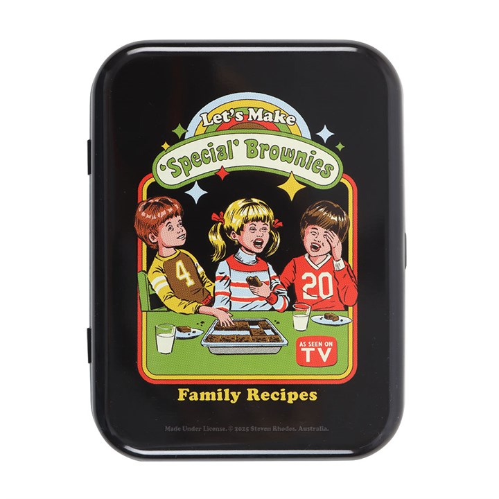 Stash Tin - "Lets Make Brownies"