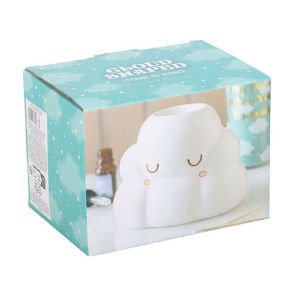 Ceramic Oil Burner - Cloud Shaped