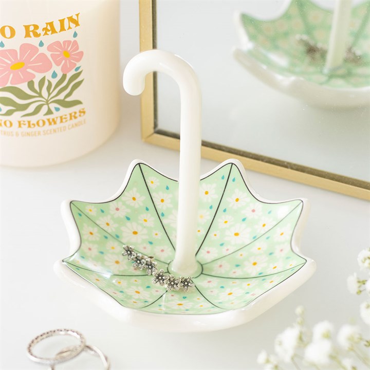 Trinket Dish - Floral Umbrella