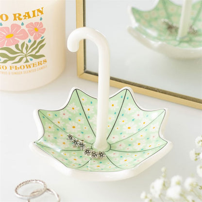 Trinket Dish - Floral Umbrella