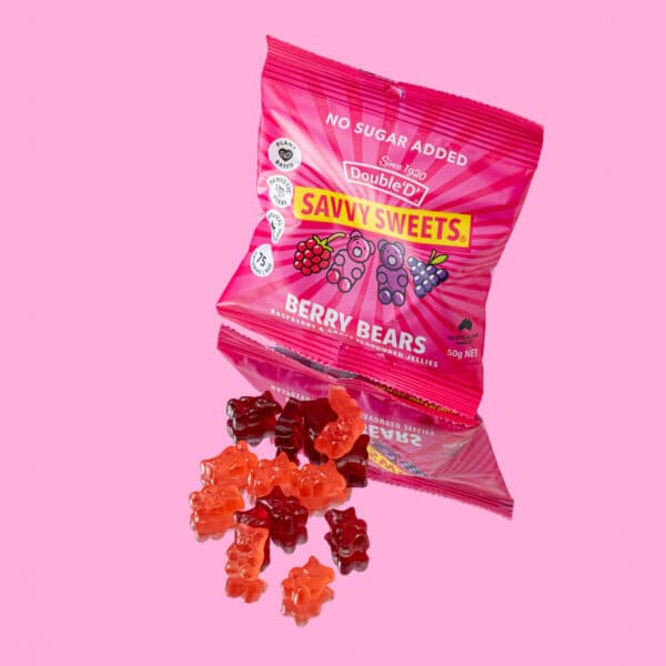 Savvy Sweets - Berry Bears 50g