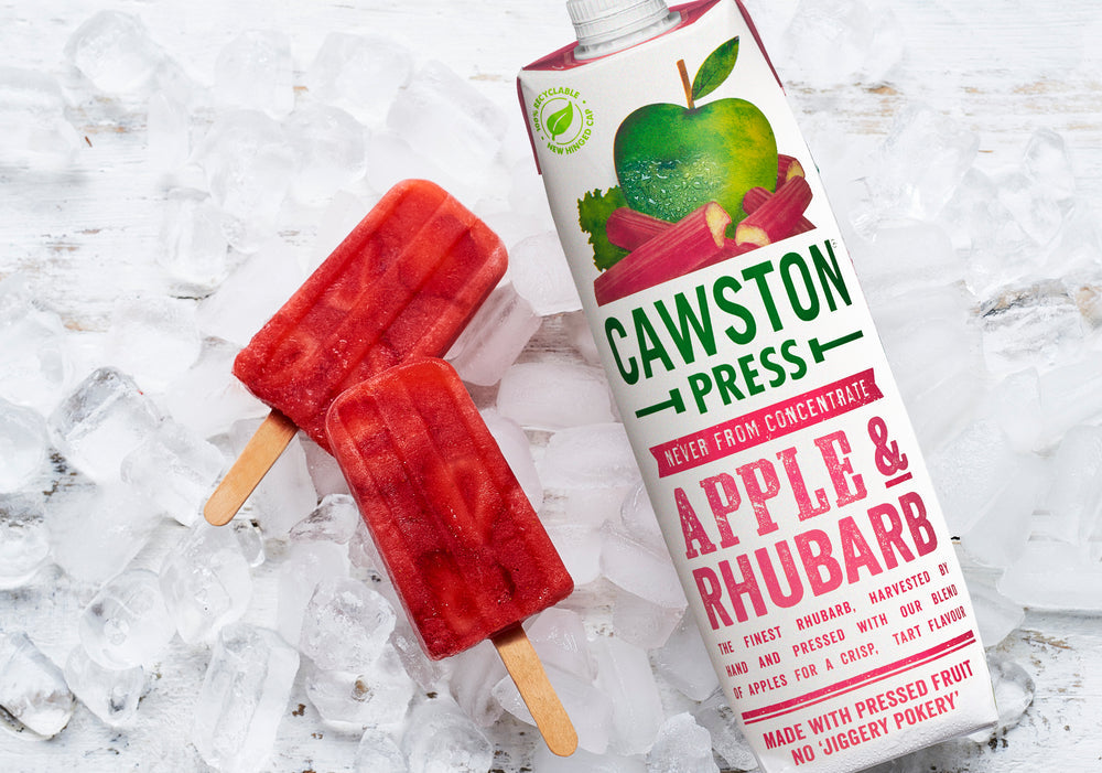 Cawston Press Apple &amp; Rhubabr Juice 1Ltr