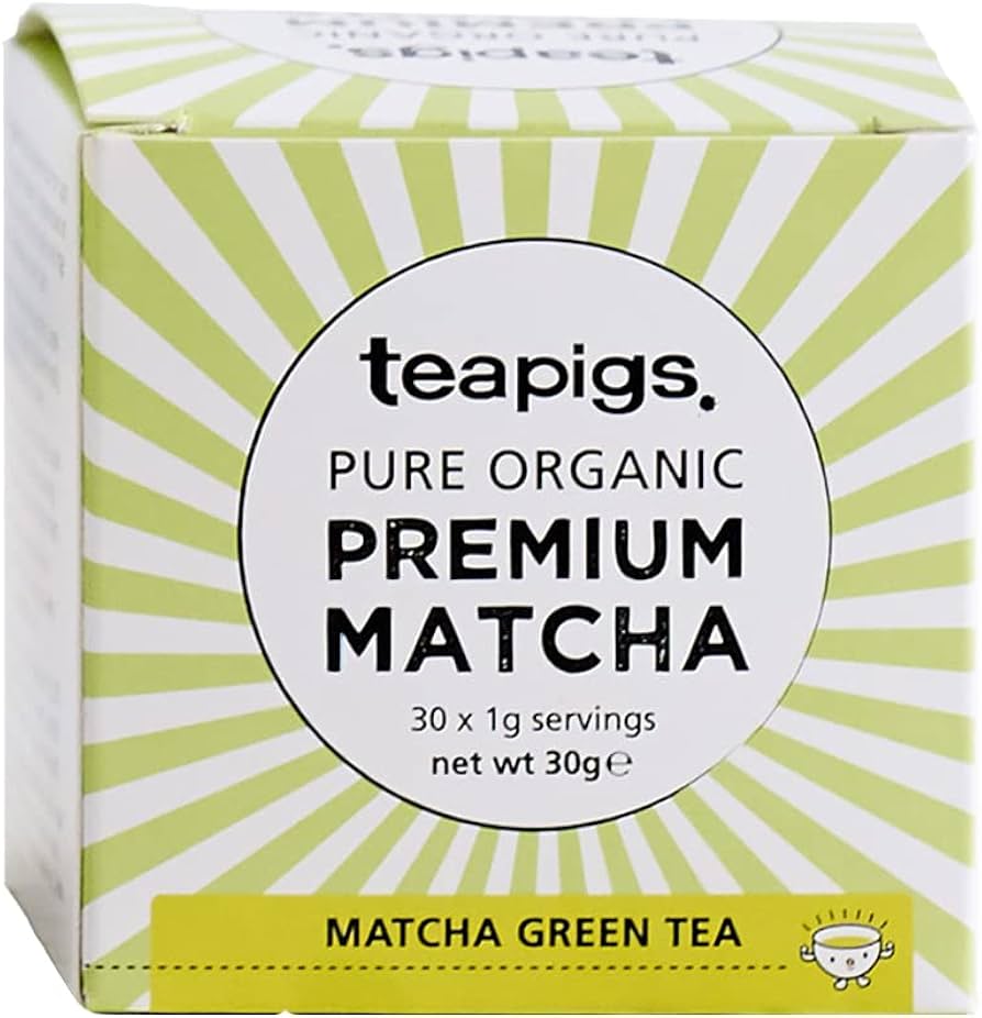 Teapigs Organic Matcha Super Power Green Tea 30g