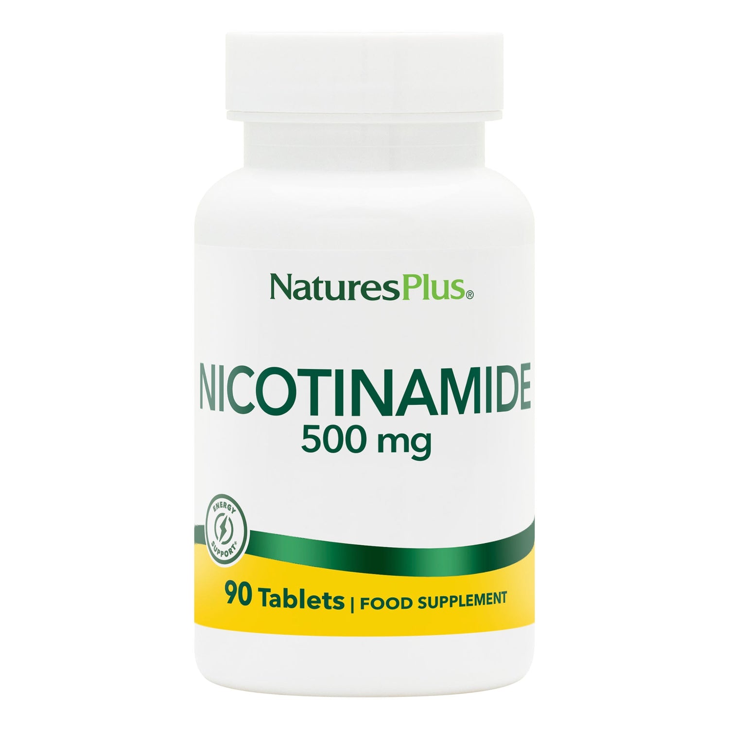 Natures Plus Nicotinamide 500mg (90 Tabs)