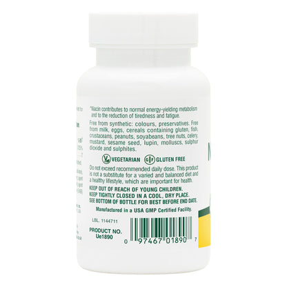 Natures Plus Nicotinamide 500mg (90 Tabs)