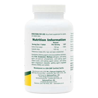 Natures Plus Kelp Tablets (300)