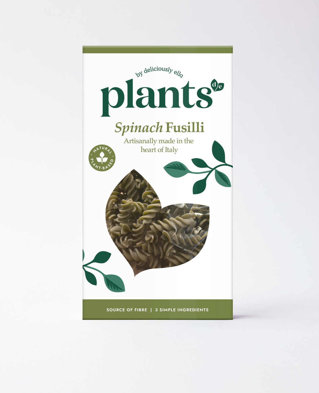 Deliciously Ella Plants Spinach Fusilli 250g