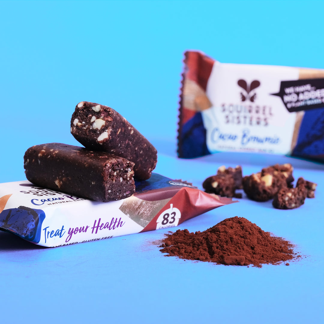 Squirrel Sisters Cacao Brownie Raw Energy Bar 40g