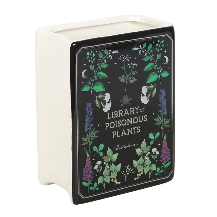 Vase - Book Shaped - "Poisonous Plants"