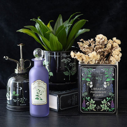 Vase - Book Shaped - "Poisonous Plants"