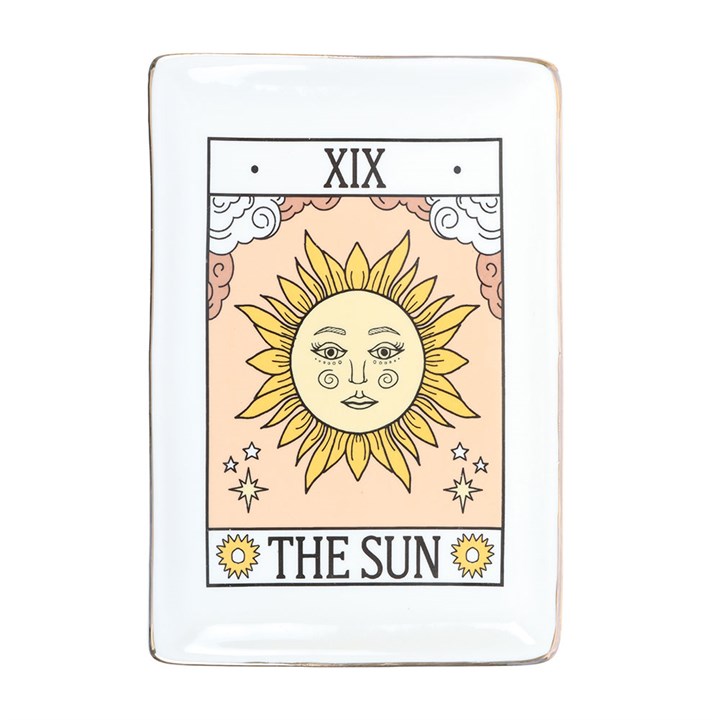 Tarot Trinket Dish - The Sun - Vintage