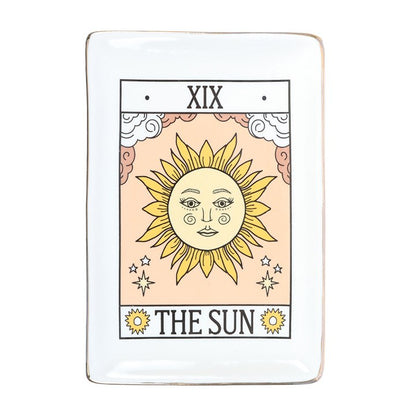Tarot Trinket Dish - The Sun - Vintage