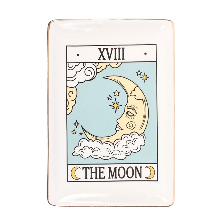 Tarot Trinket Dish - The Moon - Vintage