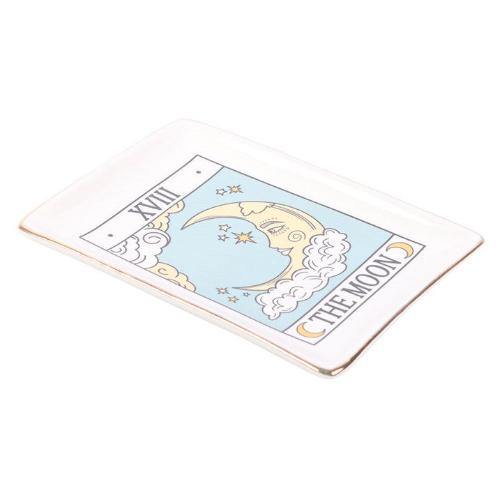 Tarot Trinket Dish - The Moon - Vintage