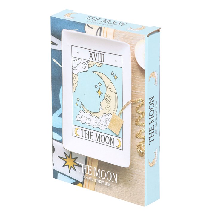 Tarot Trinket Dish - The Moon - Vintage