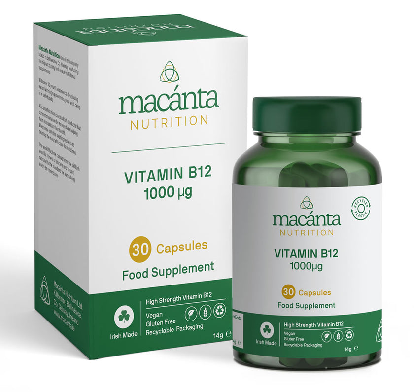 Macanta Vitamin B12 1000ug (30 Capsules)