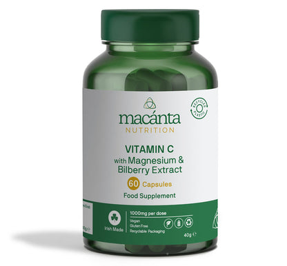 Macanta Vitamin C w/Bilberry Extract (60 Capsules)