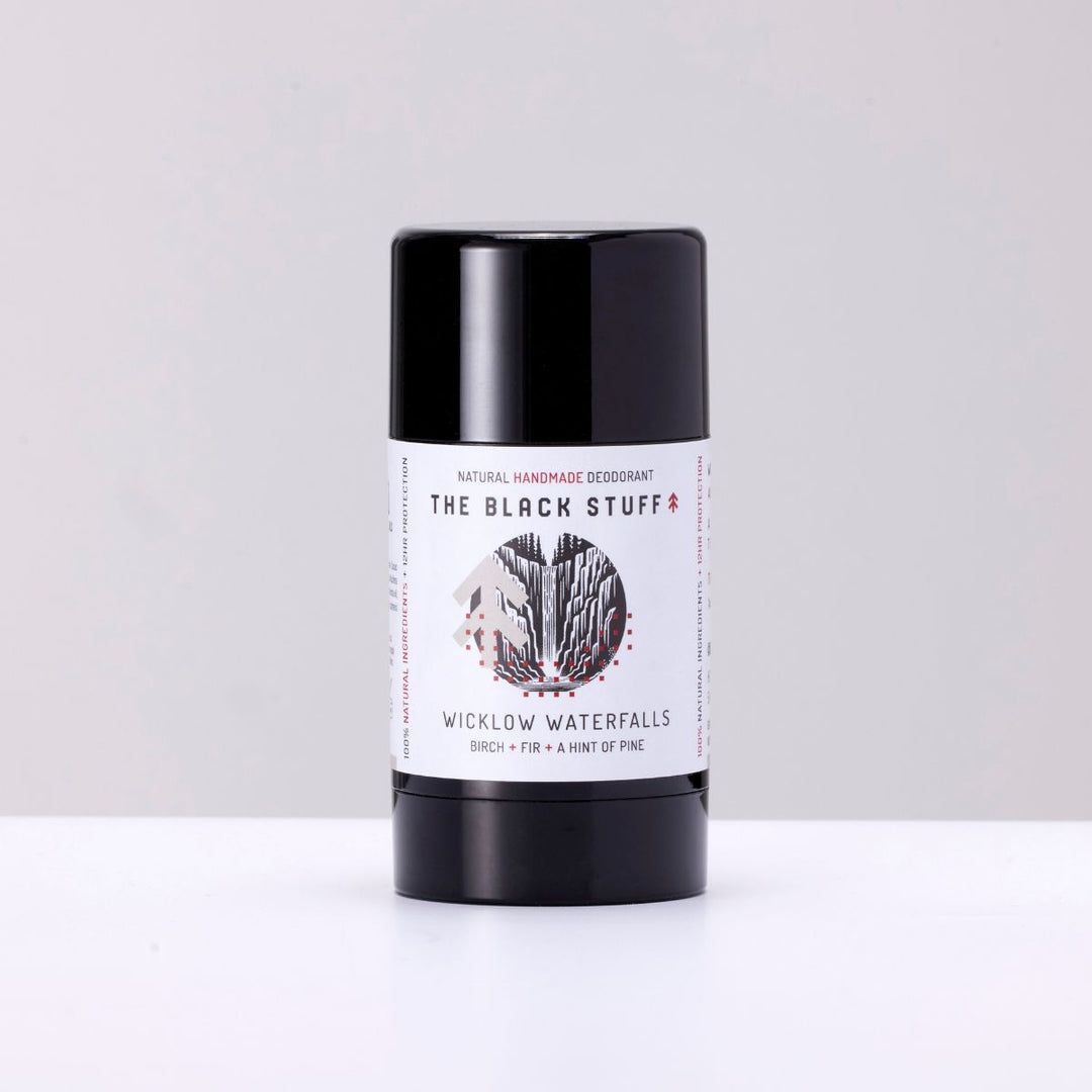 The Black Stuff - Natural Deodorant Stick (Wicklow Waterfalls) 2.8oz