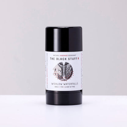 The Black Stuff - Natural Deodorant Stick (Wicklow Waterfalls) 2.8oz